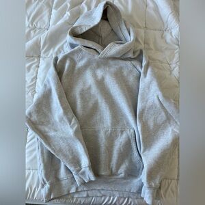 Aritzia Heather Gray Sweatfleece Hoodie